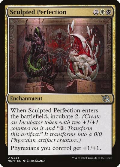 Sculpted Perfection MOM-253 March of the Machine Magic card