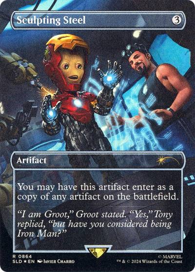 Sculpting Steel SLD-864 Secret Lair Drop Magic card