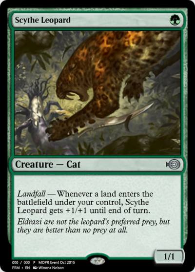 Scythe Leopard PRM-58271 Magic Online Promos Magic card