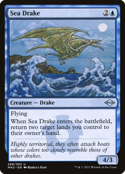 Sea Drake MH2-268 Modern Horizons 2 Magic card
