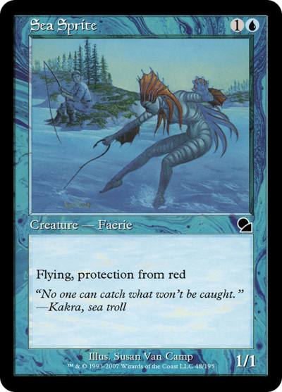 Sea Sprite ME1-48 Masters Edition Magic card