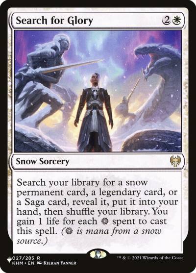 Search for Glory PLST-KHM-27 The List Magic card