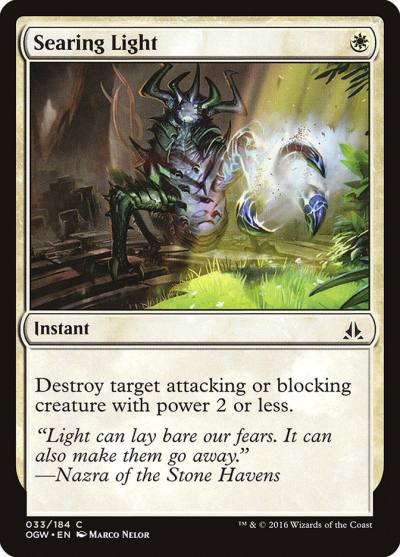 Searing Light OGW-33 Oath of the Gatewatch Magic card