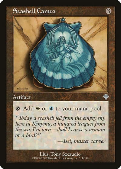 Seashell Cameo INV-311 Invasion Magic card