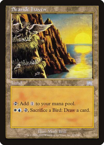 Seaside Haven ONS-323 Onslaught Magic card