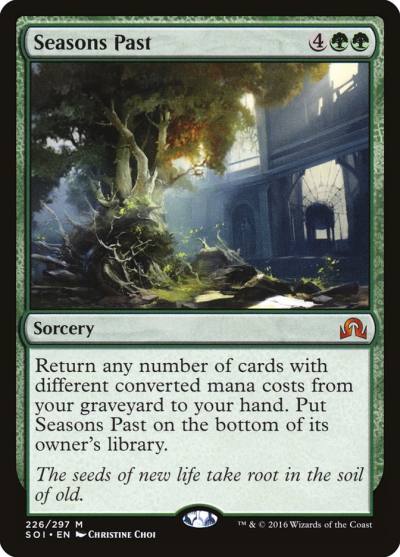 Seasons Past SOI-226 Shadows over Innistrad Magic card