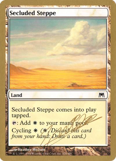 Secluded Steppe WC04-JN324 World Championship Decks 2004 Magic card