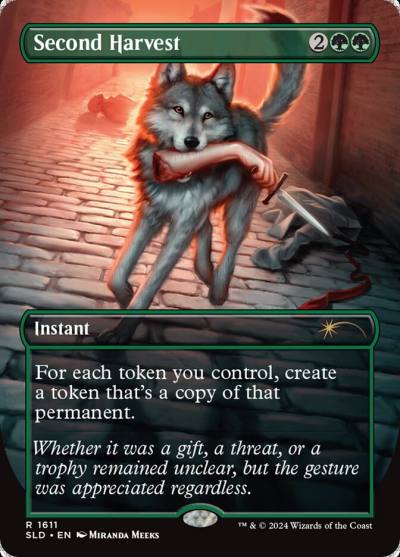 Second Harvest SLD-1611 Secret Lair Drop Magic card