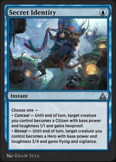 Secret Identity OM1-42 Through the Omenpaths Magic card