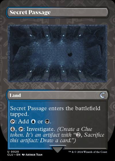 Secret Passage CLU-20 Ravnica: Clue Edition Magic card