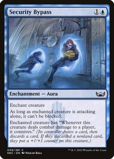 Security Bypass SNC-59 Streets of New Capenna Magic card