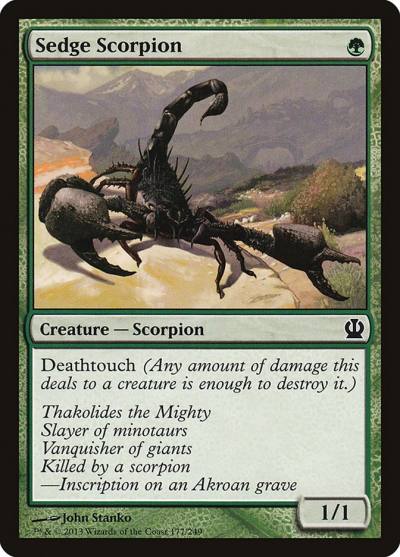 Sedge Scorpion THS-177 Theros Magic card