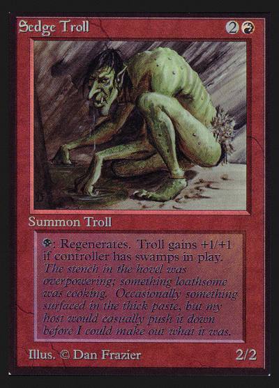Sedge Troll CED-173 Collectors' Edition Magic card