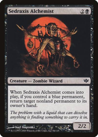 Sedraxis Alchemist 54 Conflux Magic card