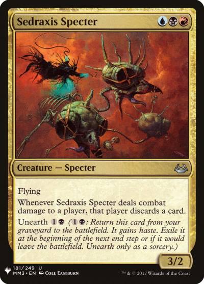 Sedraxis Specter PLST-MM3-181 The List Magic card