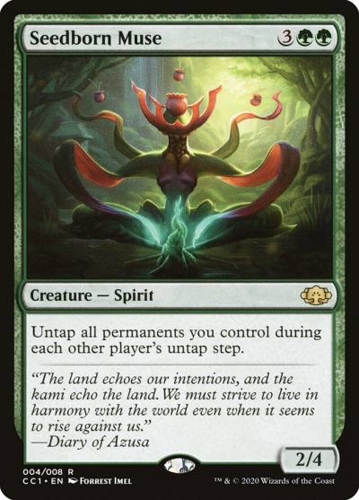 Seedborn Muse CC1-4 Commander Collection: Green Magic card