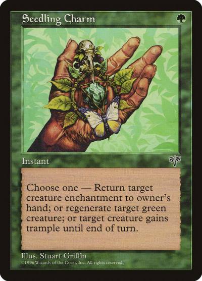 Seedling Charm MIR-240 Mirage Magic card