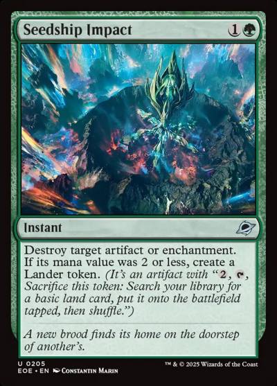 Seedship Impact EOE-205 Edge of Eternities Magic card