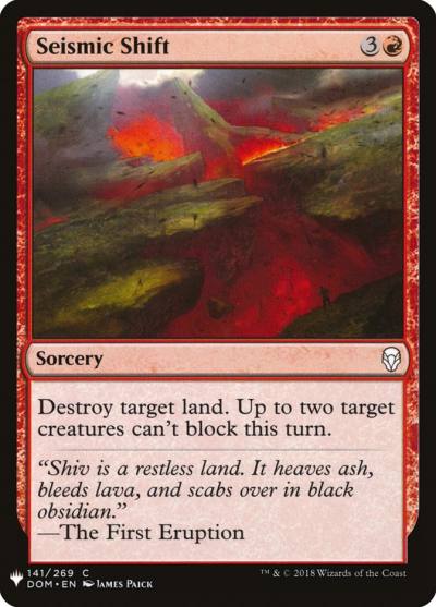 Seismic Shift