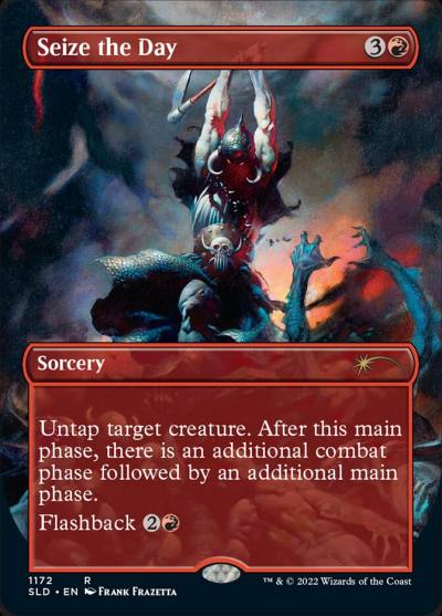 Seize the Day SLD-1172 Secret Lair Drop Magic card