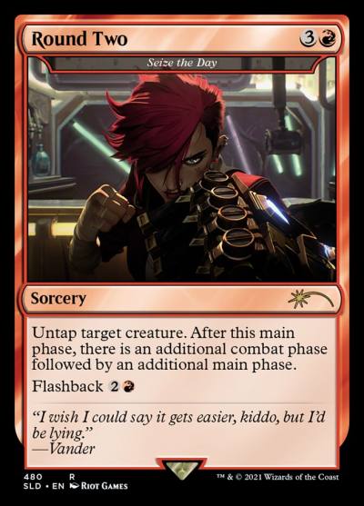 Seize the Day SLD-480 Secret Lair Drop Magic card