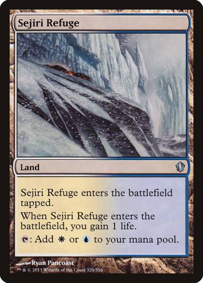Sejiri Refuge C13-320 Commander 2013 Magic card