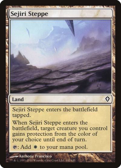 Sejiri Steppe WWK-142 Worldwake Magic card