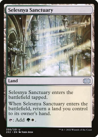 Selesnya Sanctuary 2X2-330 Double Masters 2022 Magic card