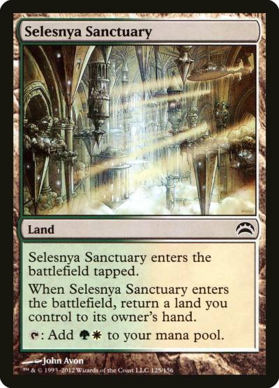 Selesnya Sanctuary PC2-125 Planechase 2012 Magic card
