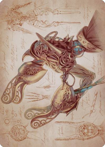 Self-Assembler // Self-Assembler ABRO-77 The Brothers' War Art Series Magic card