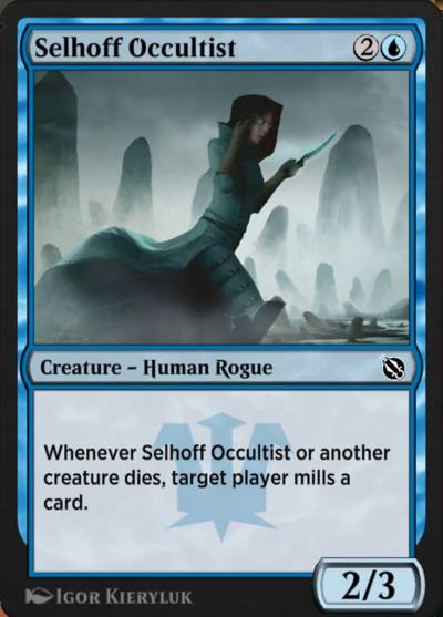 Selhoff Occultist SIS-21 Shadows of the Past Magic card