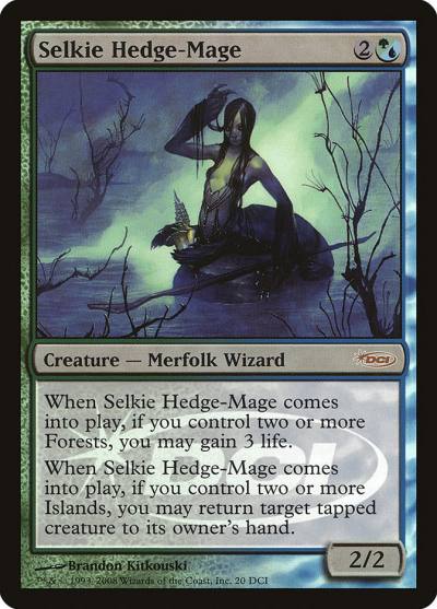 Selkie Hedge-Mage DCI-20 DCI Promos Magic card