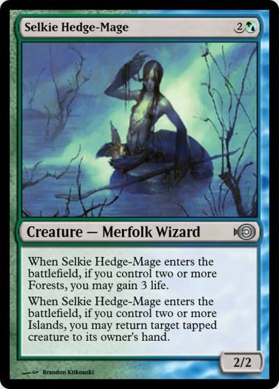 Selkie Hedge-Mage PRM-32549 Magic Online Promos Magic card