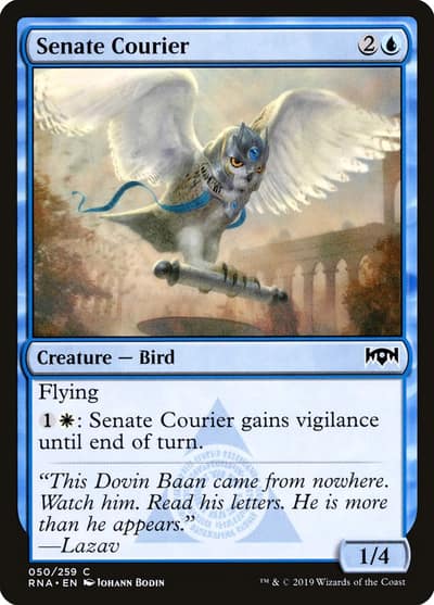 Senate Courier 50 Ravnica Allegiance Magic card