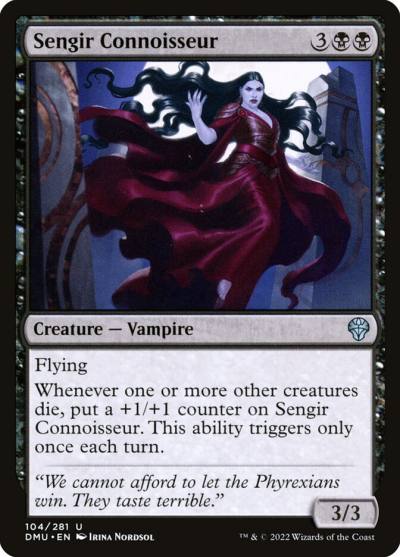 Sengir Connoisseur 104 Dominaria United Magic card