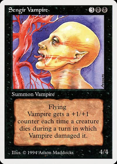 Sengir Vampire SUM-129 Summer Magic / Edgar Magic card