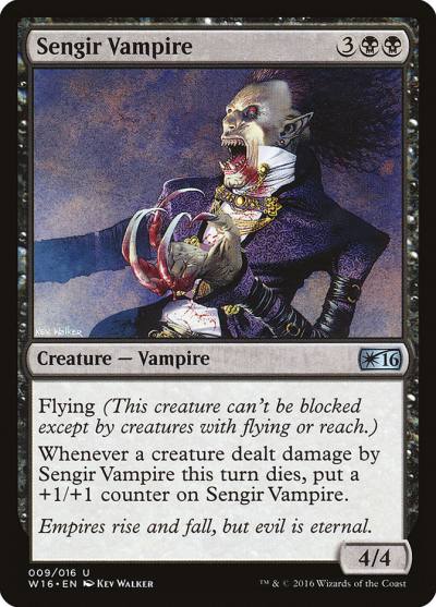 Sengir Vampire W16-9 Welcome Deck 2016 Magic card