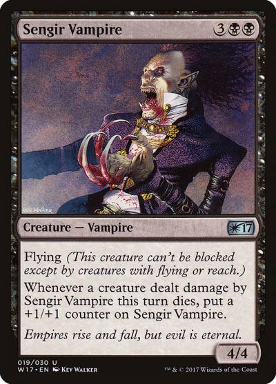 Sengir Vampire W17-19 Welcome Deck 2017 Magic card