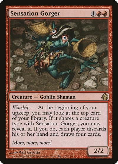 Sensation Gorger 102 Morningtide Magic card