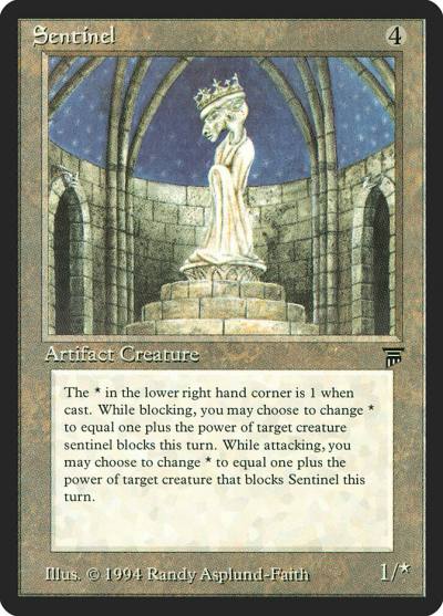 Sentinel LEG-294 Legends Magic card