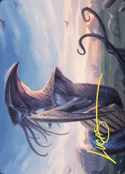 Sentinel Sliver // Sentinel Sliver ACMM-76 Commander Masters Art Series Magic card
