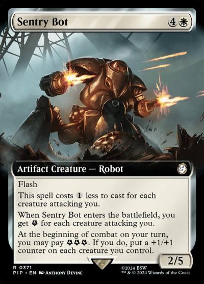Sentry Bot PIP-371 Fallout Magic card