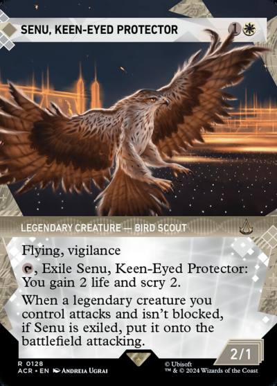 Senu, Keen-Eyed Protector ACR-128 Assassin's Creed Magic card