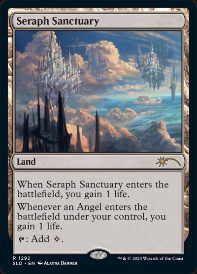 Seraph Sanctuary SLD-1292 Secret Lair Drop Magic card