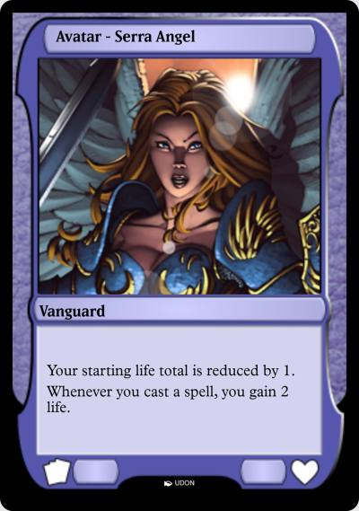 Serra Angel Avatar PMOA-2 Magic Online Avatars Magic card