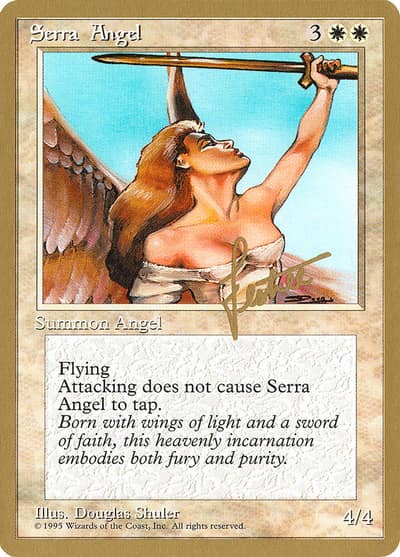Serra Angel PTC-BL50 Pro Tour Collector Set Magic card