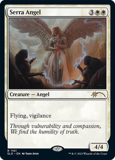 Serra Angel SLD-1161 Secret Lair Drop Magic card