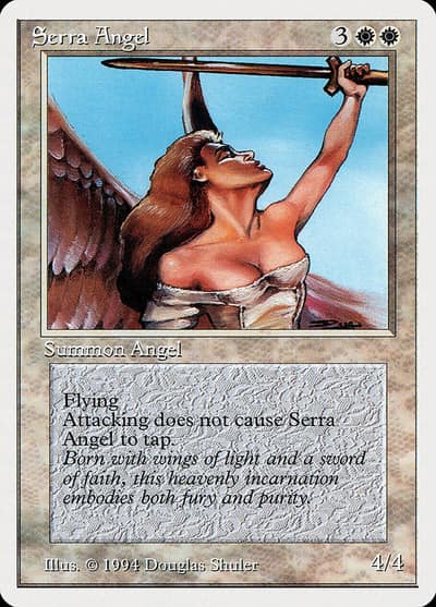 Serra Angel SUM-40 Summer Magic / Edgar Magic card