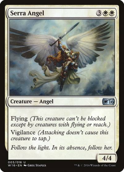 Serra Angel W16-3 Welcome Deck 2016 Magic card