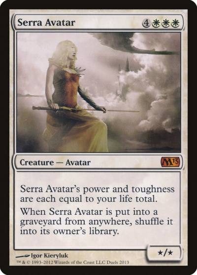 Serra Avatar PDP13-2 Duels of the Planeswalkers 2013 Promos Magic card